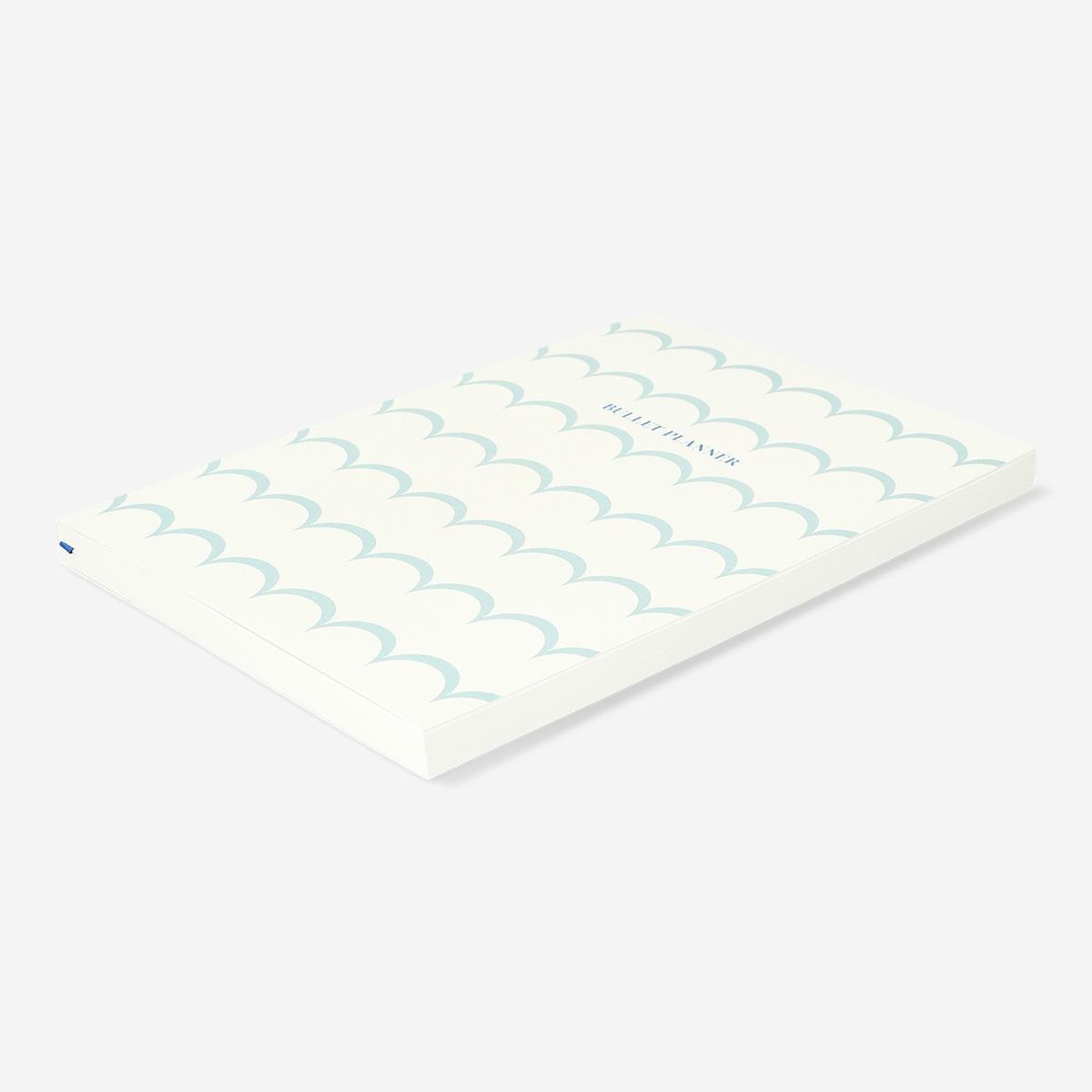 Blue bullet planner. b5