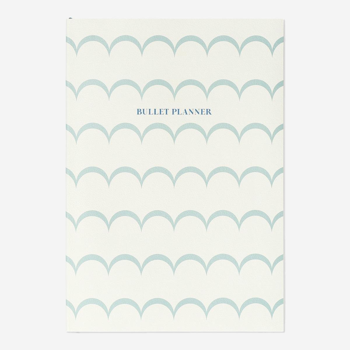 Blue bullet planner. b5
