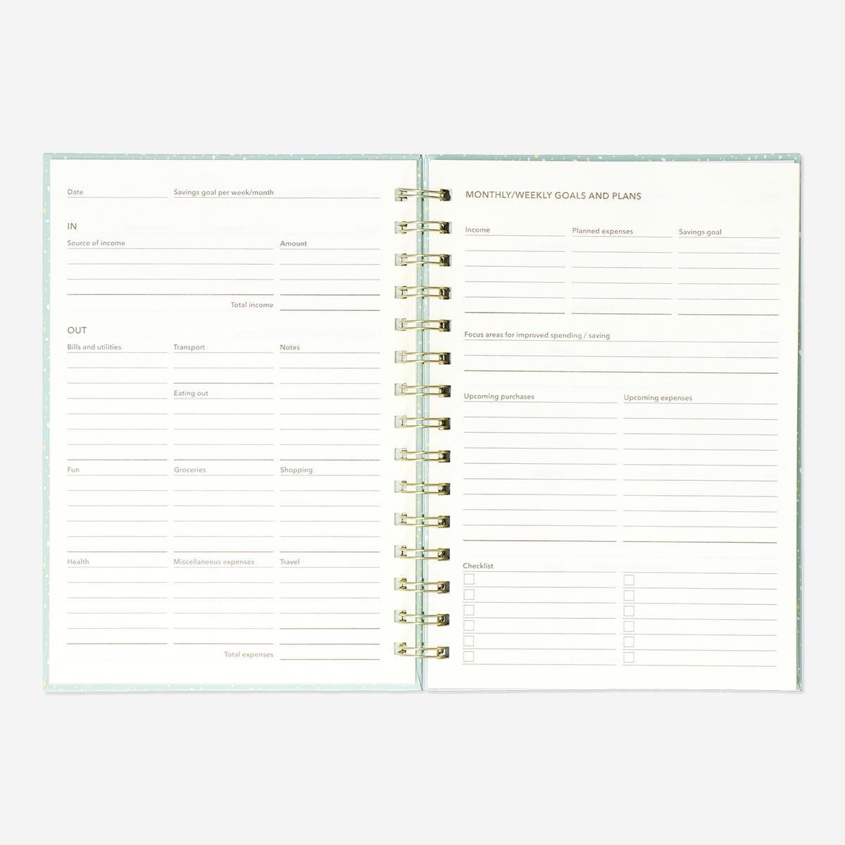 Budget planner. A5