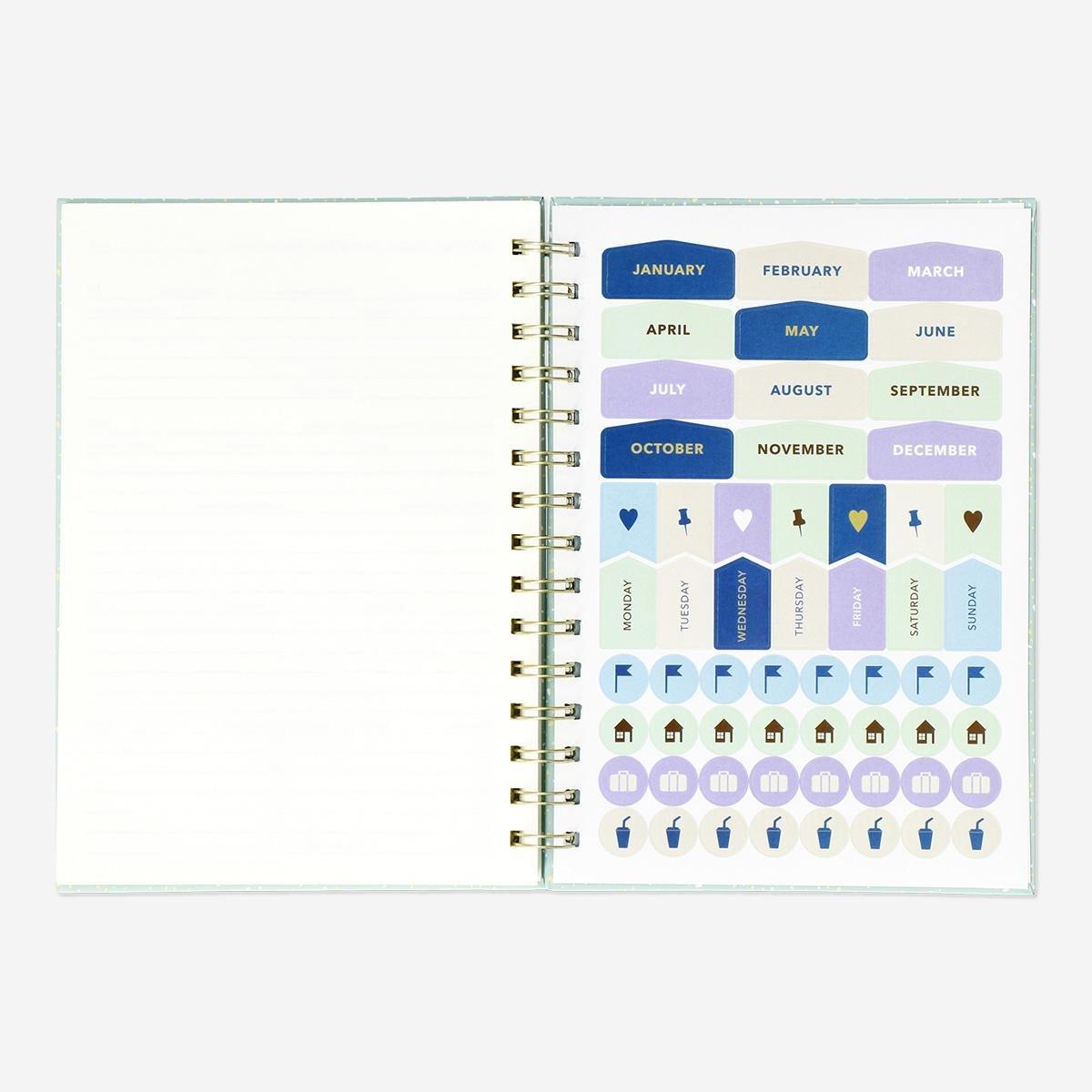 Green budget planner. a5