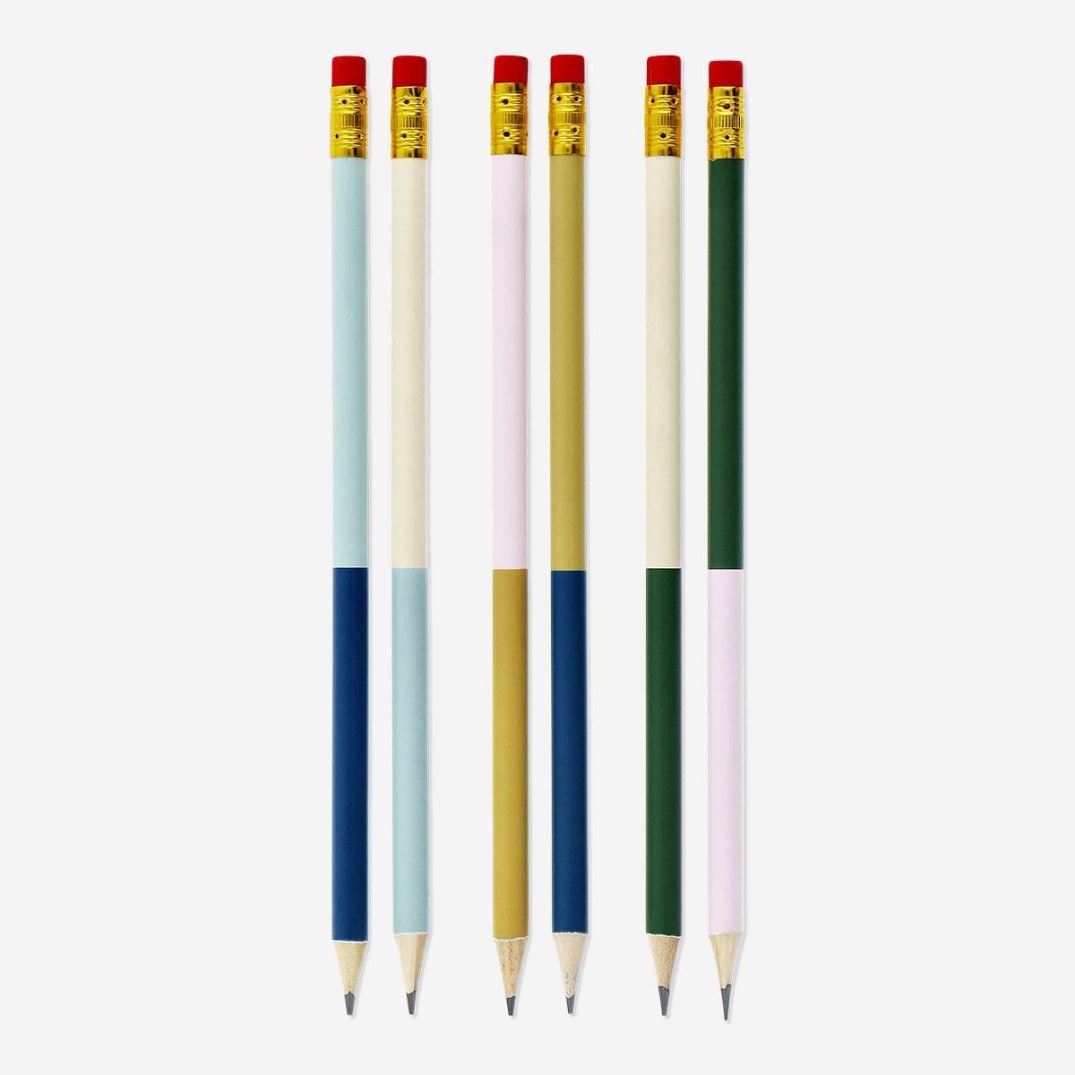 Pencils. 6 pcs