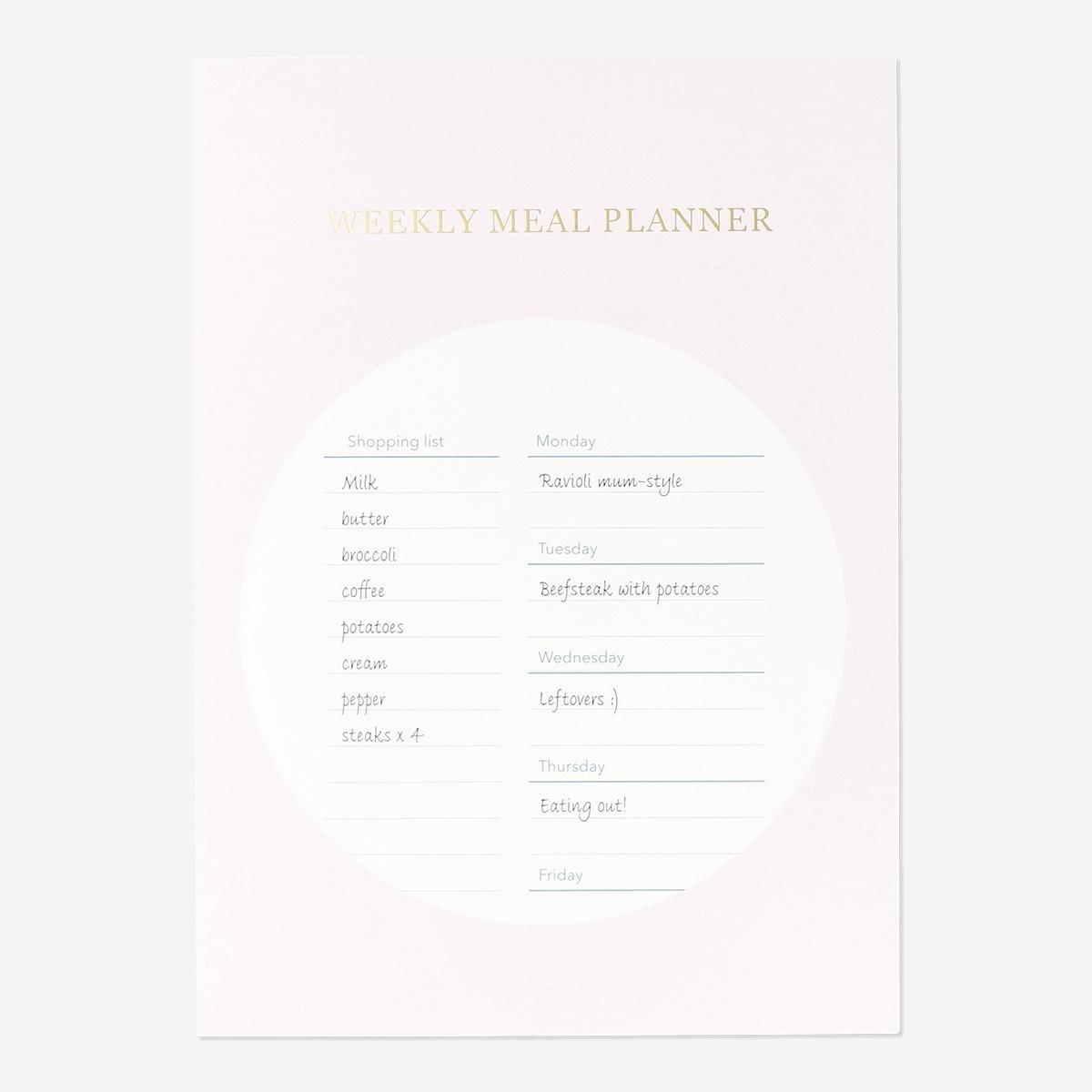 PINK       Meal planner