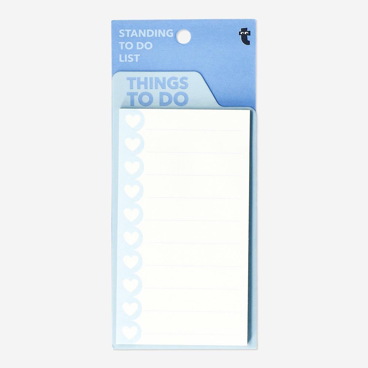 Multicolour sticky memos