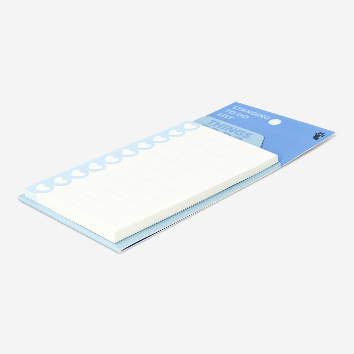 Multicolour sticky memos