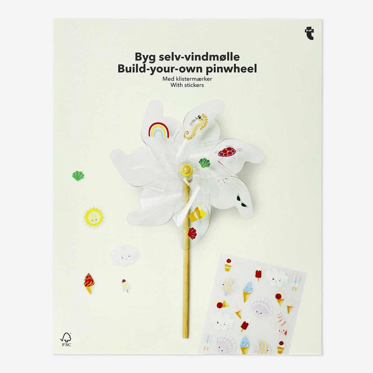 White Build-Your-Own Pinwheel