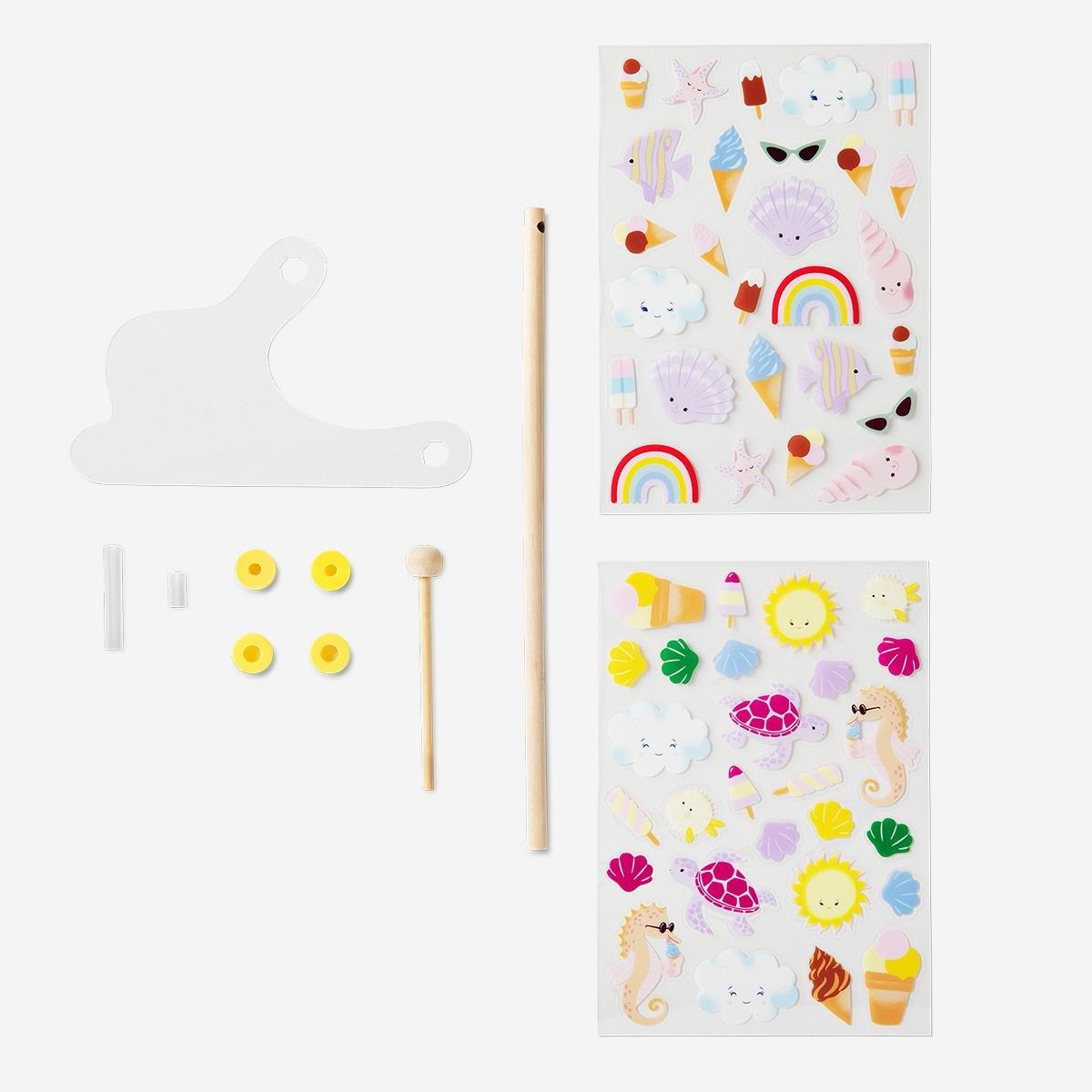 White Build-Your-Own Pinwheel