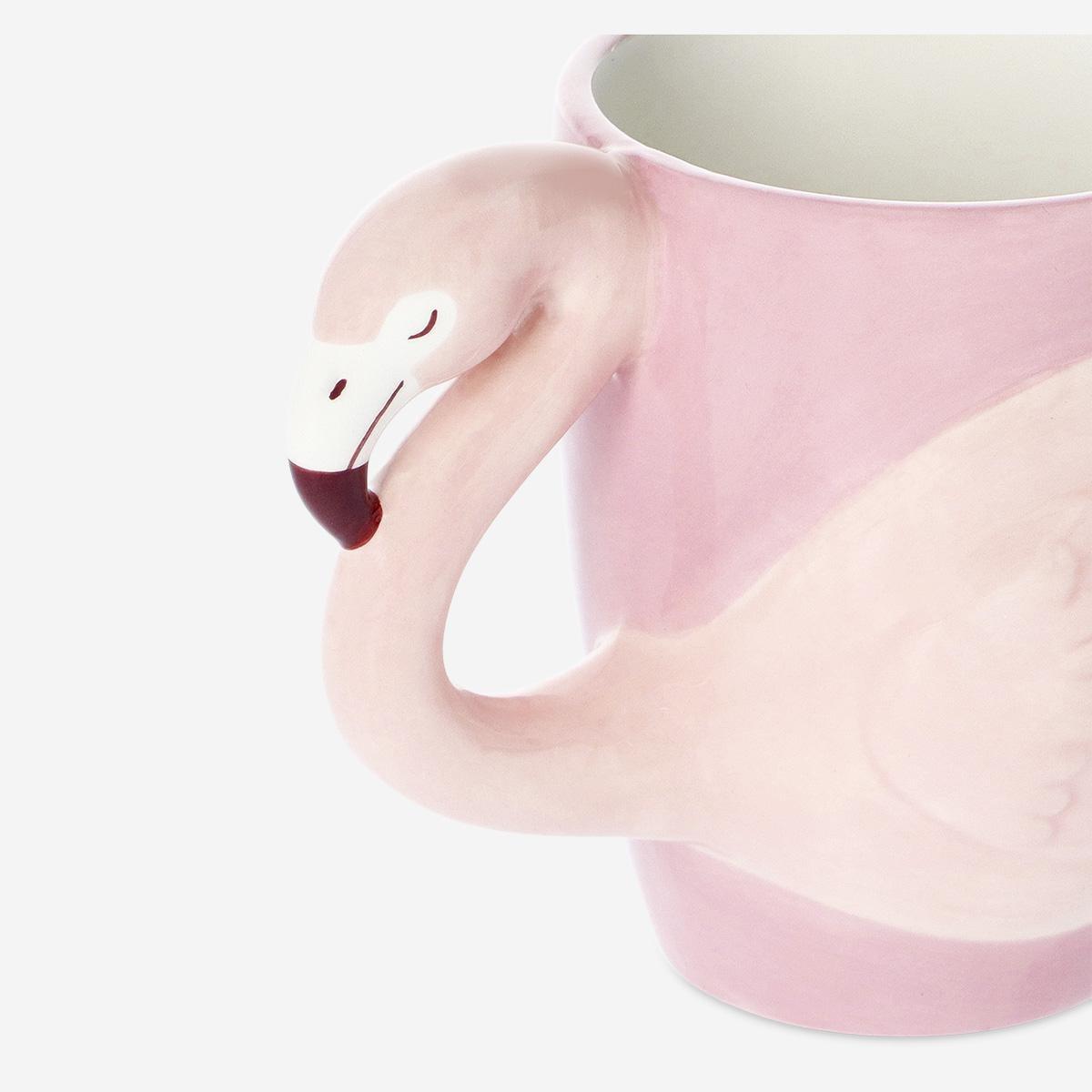 Flamingo mug. 250 ml