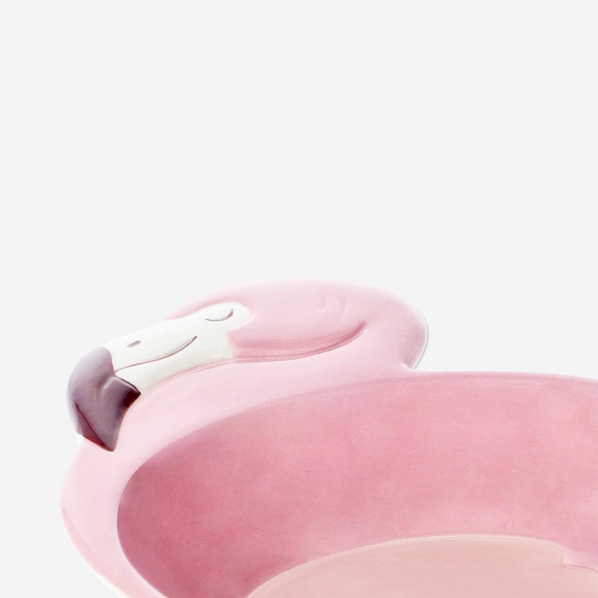 PINK       Flamingo bowl. Small