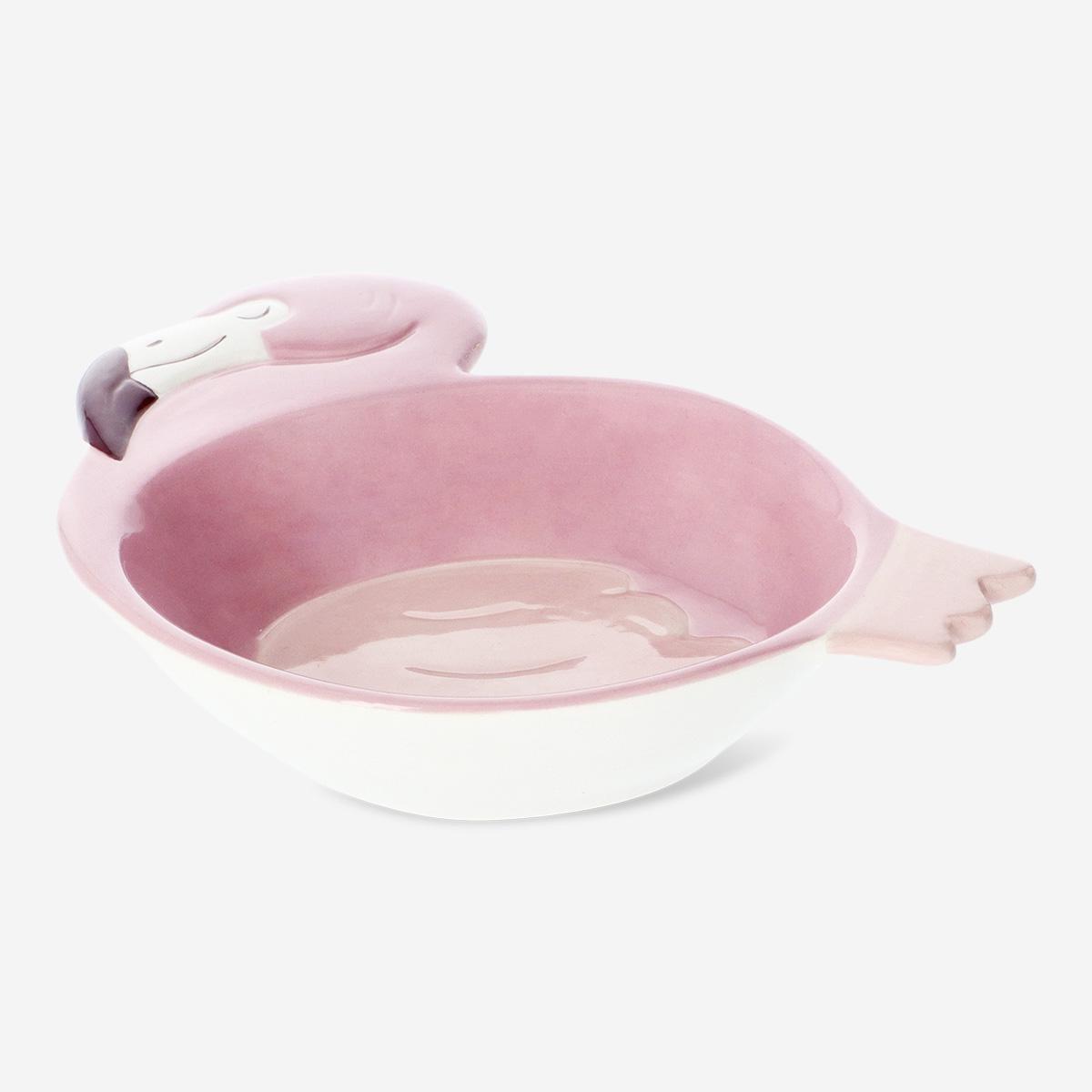 PINK       Flamingo bowl. Small