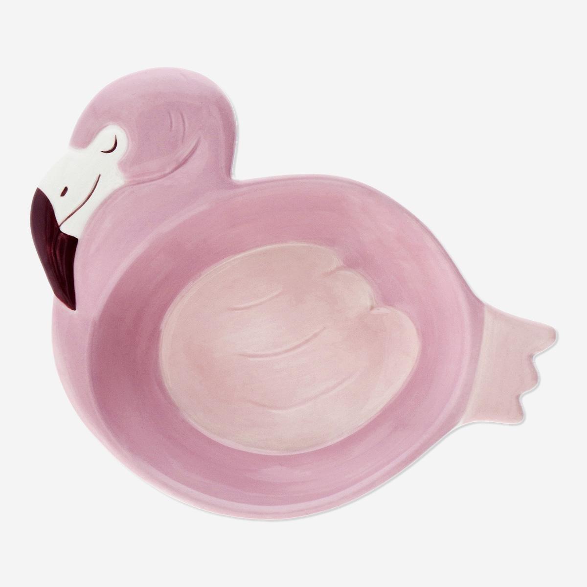 PINK       Flamingo bowl. Small