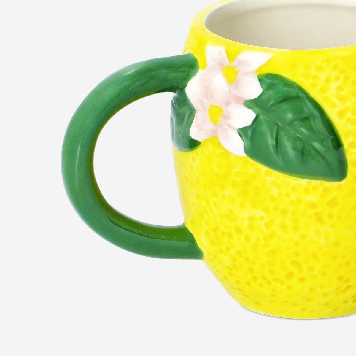 Multicolour Lemon Mug. 240 Ml