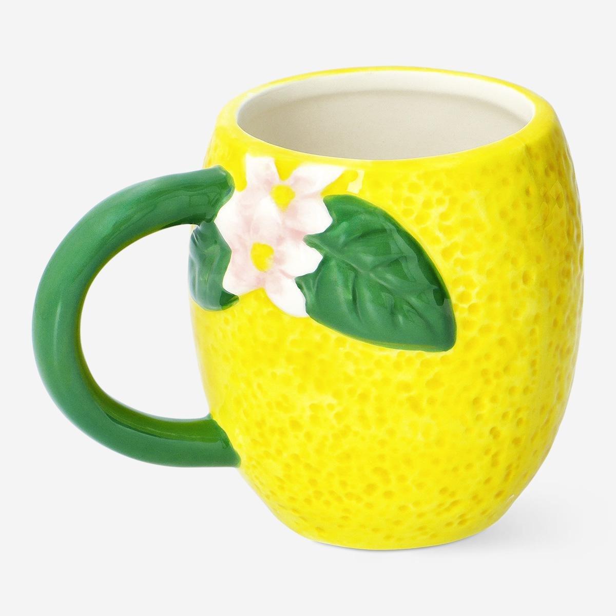 Multicolour Lemon Mug. 240 Ml