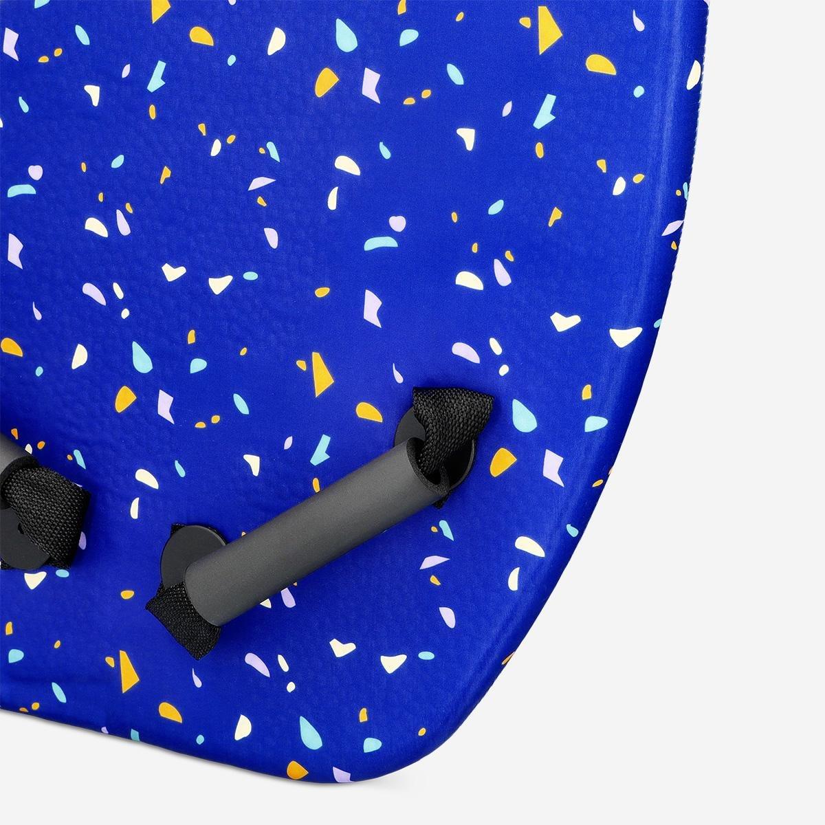 Blue bodyboard