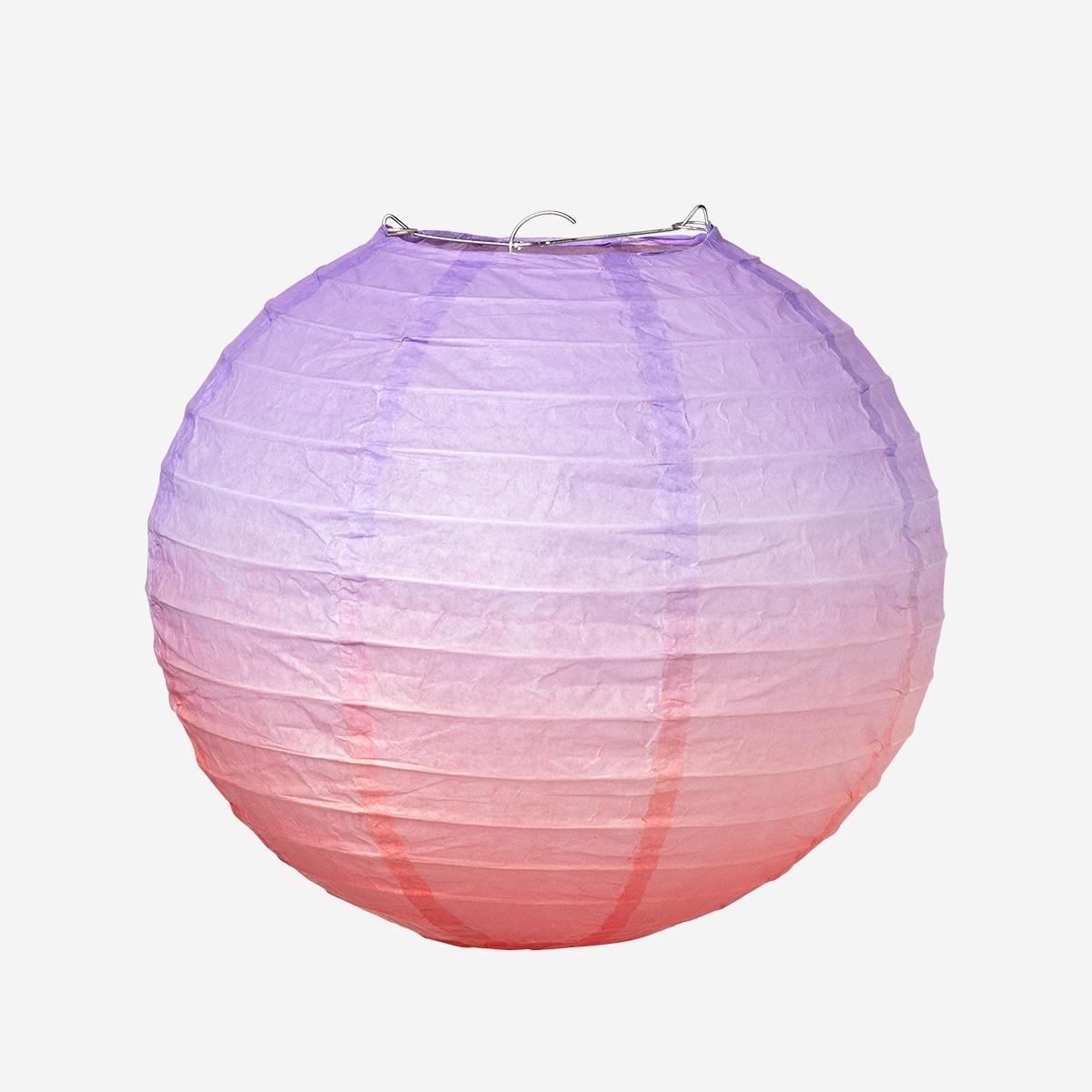 Multicolour paper decorations. 2 pcs