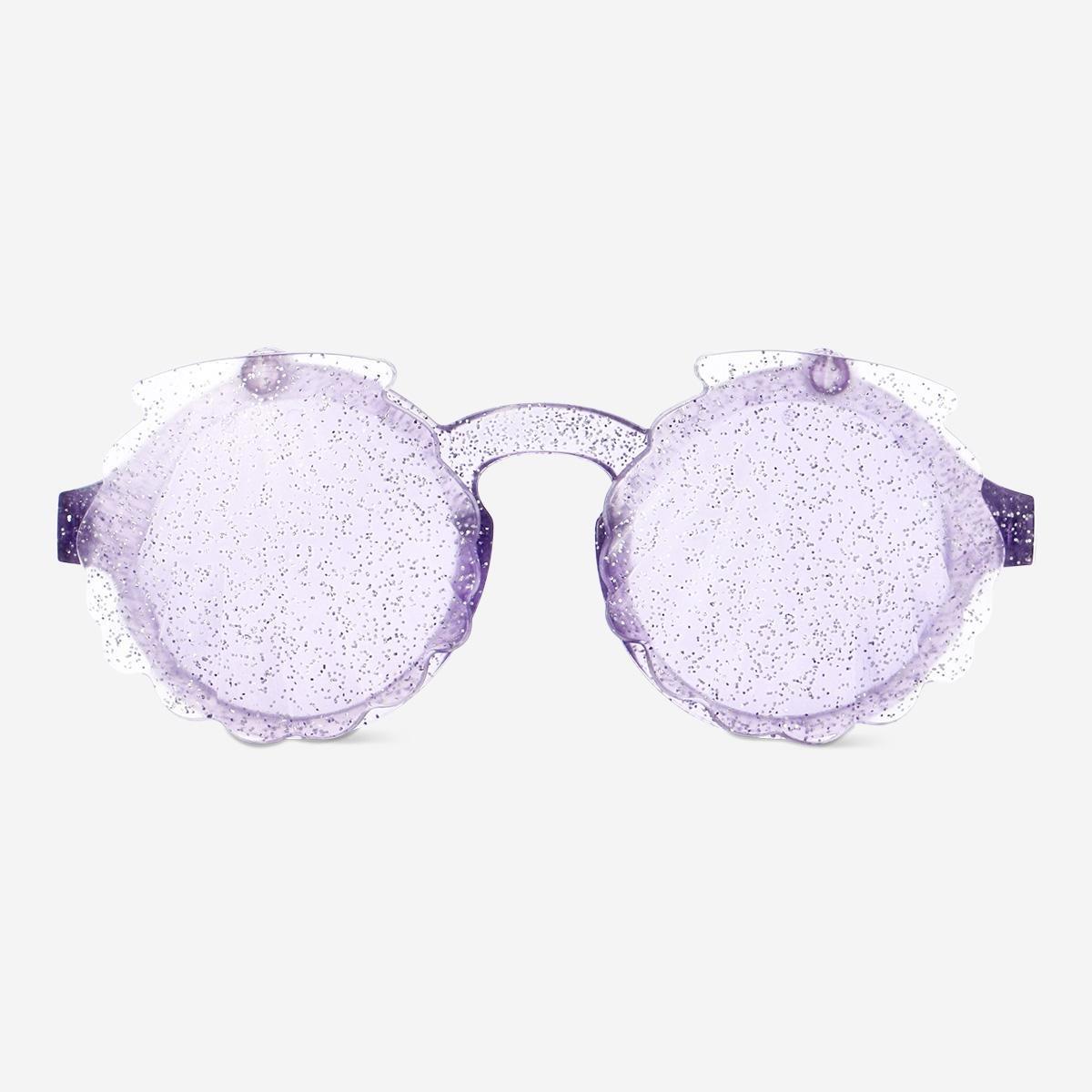 PURPLE     Sea shell party glasses