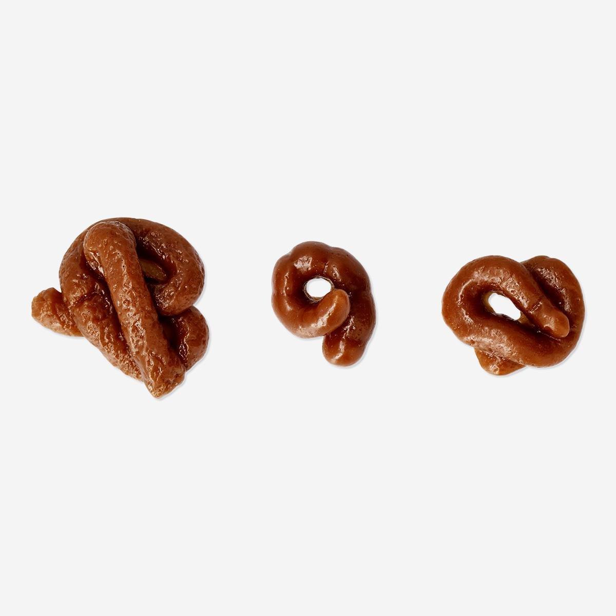 BROWN      Play poo for play and pranks. 3 pcs