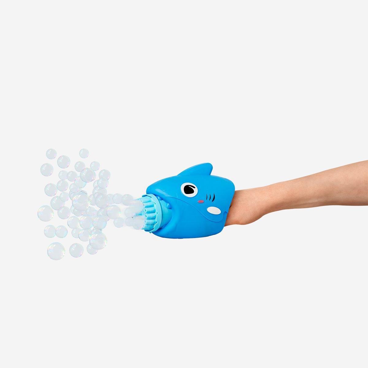 Blue Soap Bubble Machine