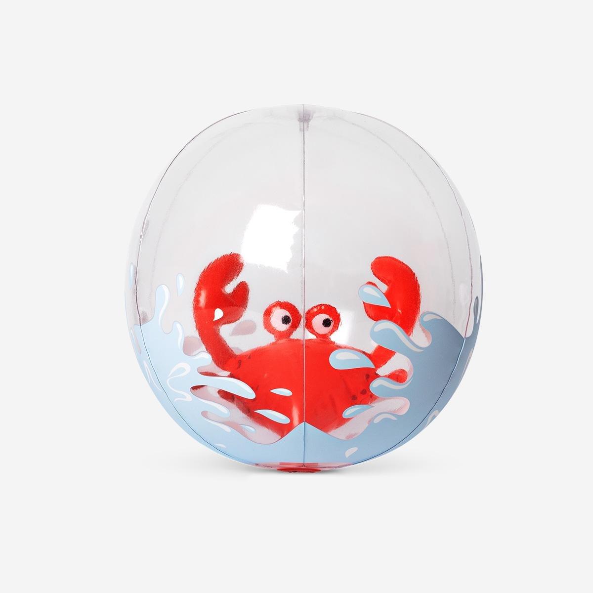 Blue beach ball
