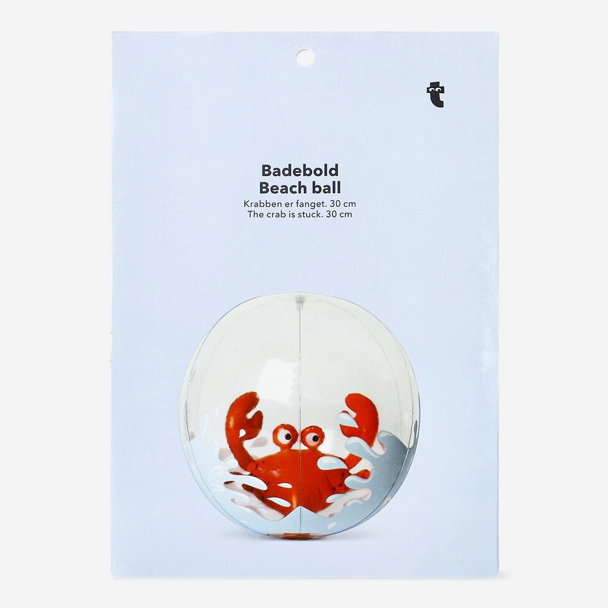 Blue beach ball