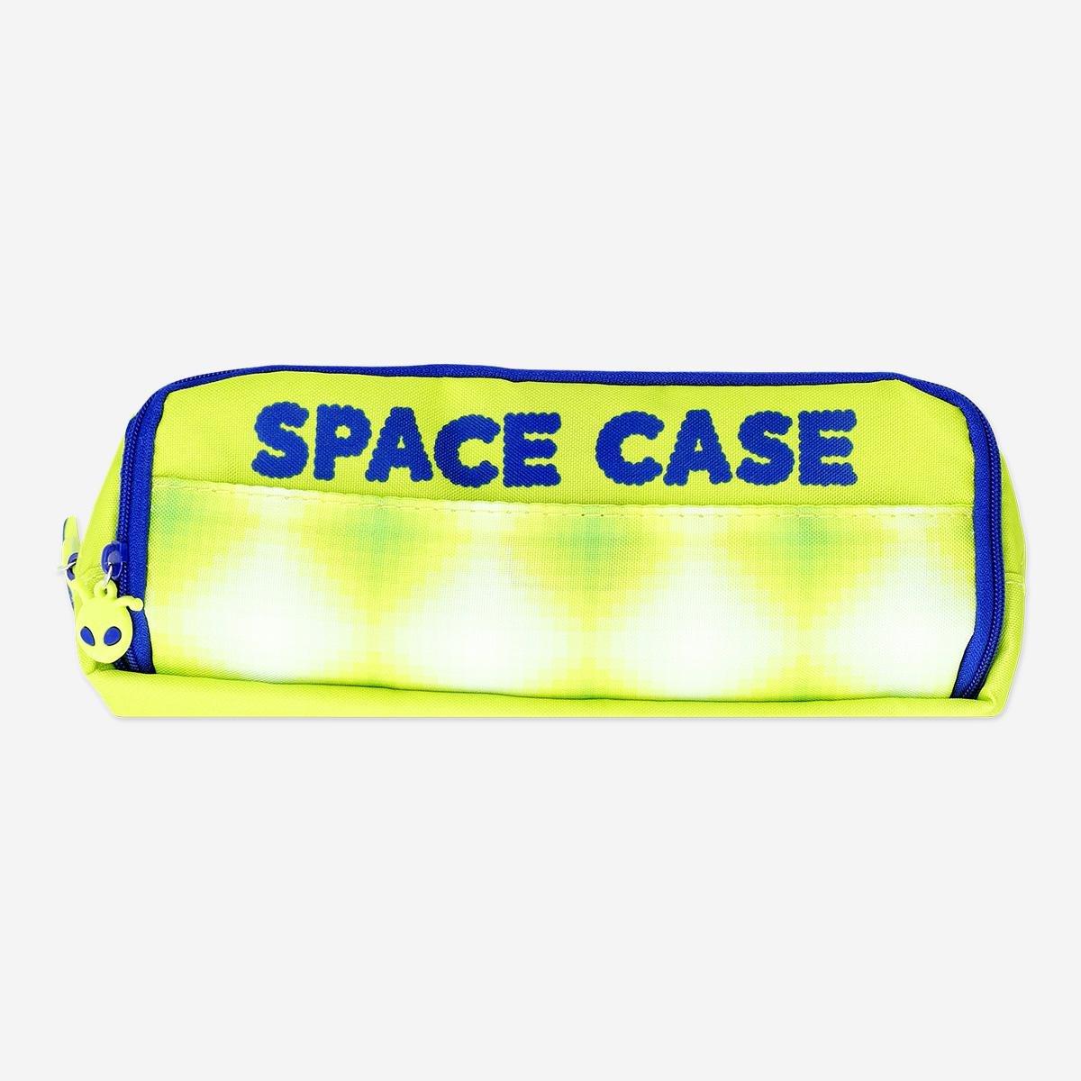 Green pencil case