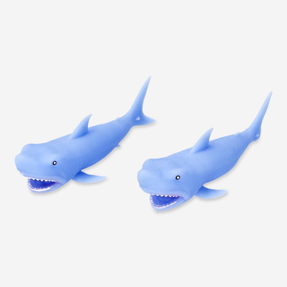 Blue shooting sharks. 2 pcs