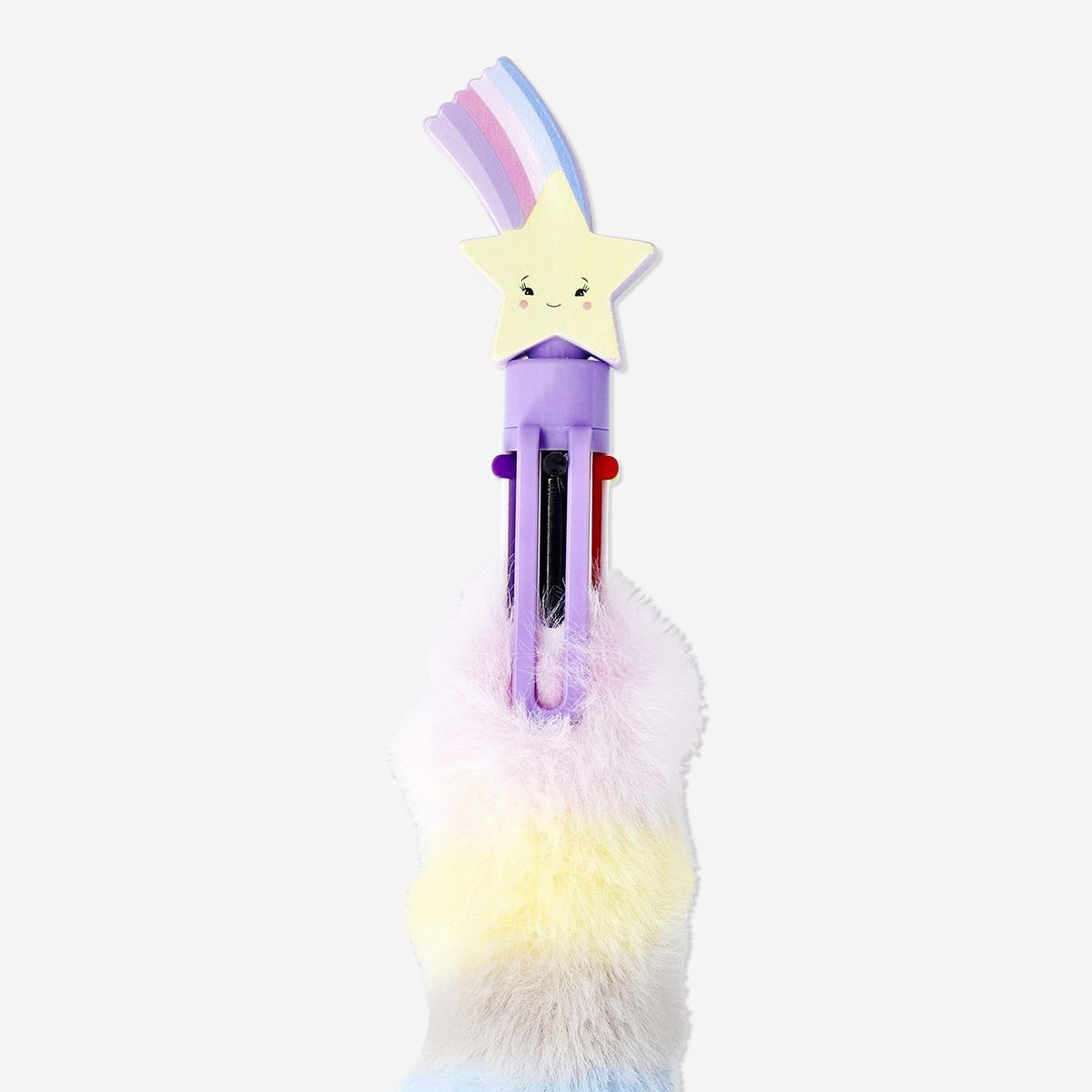 Multicolour erasable ballpoint pen