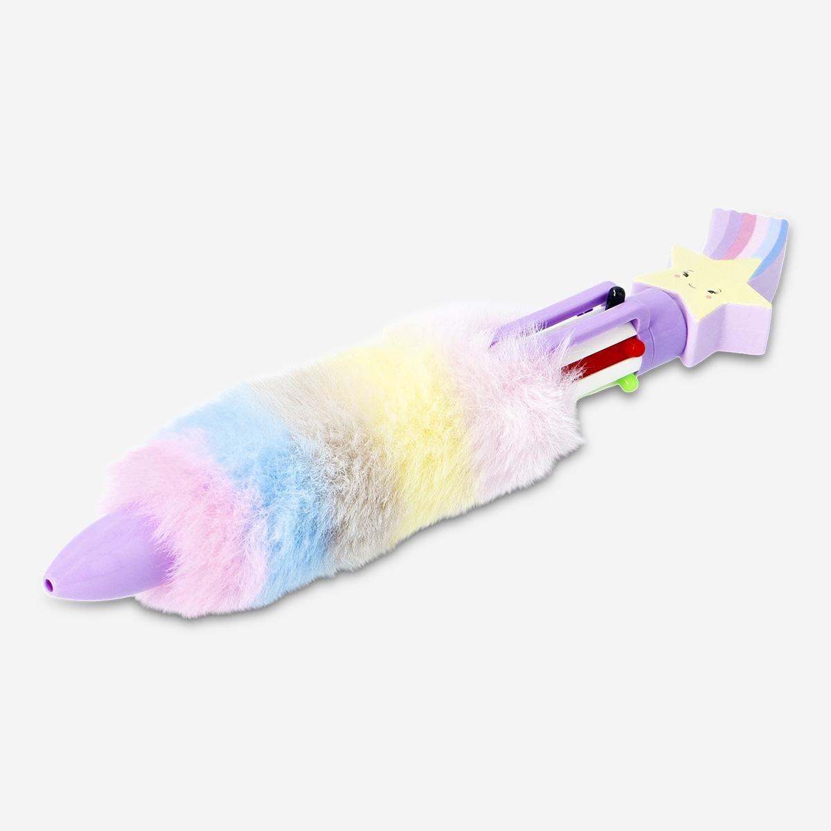 Multicolour erasable ballpoint pen