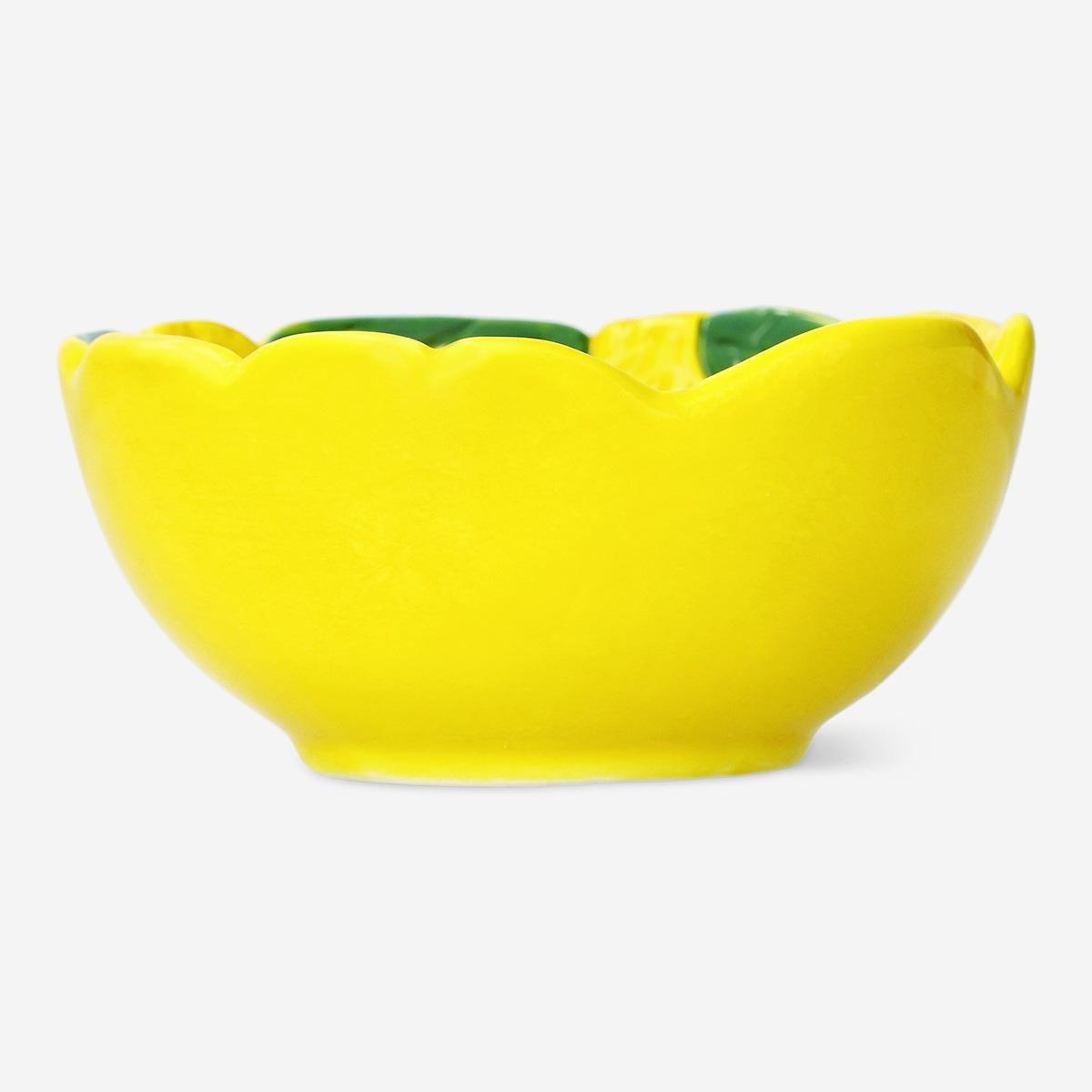 Yellow Lemon Bowl. Small