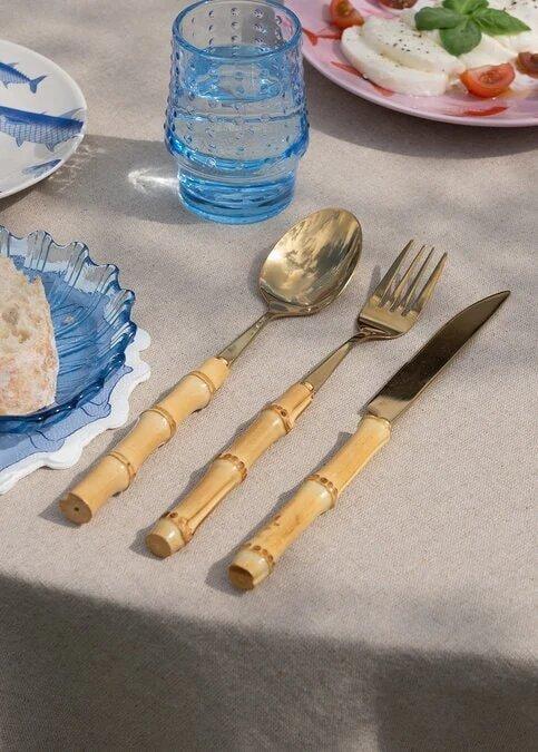 Gold Stainless Steel Cutlery Set
