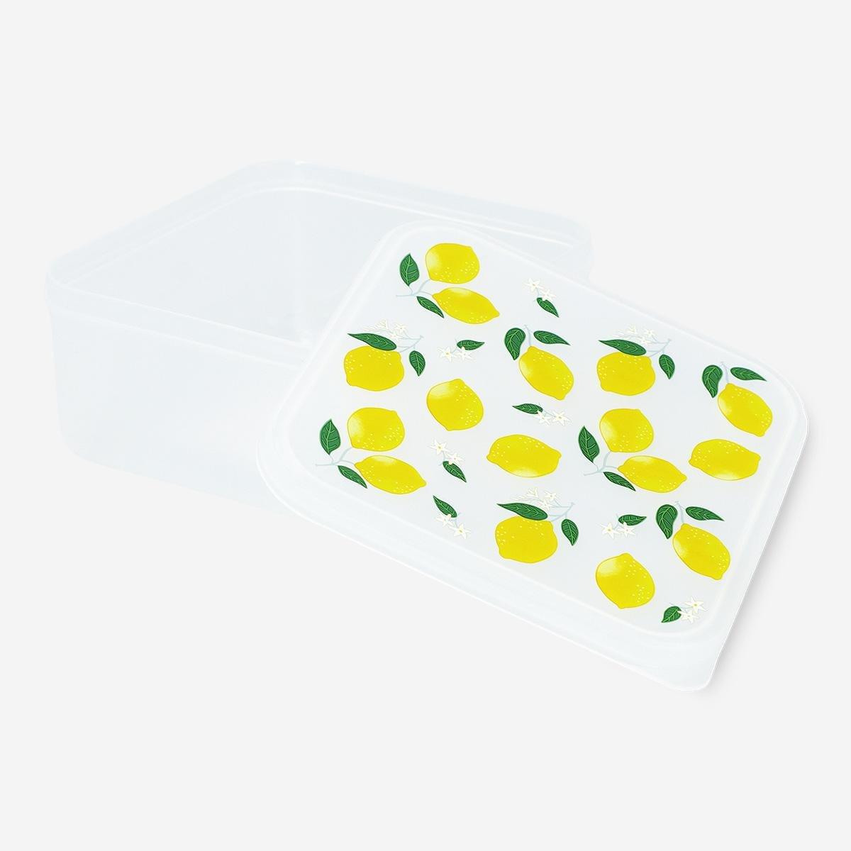 MULTI      Lemon snack box. Large