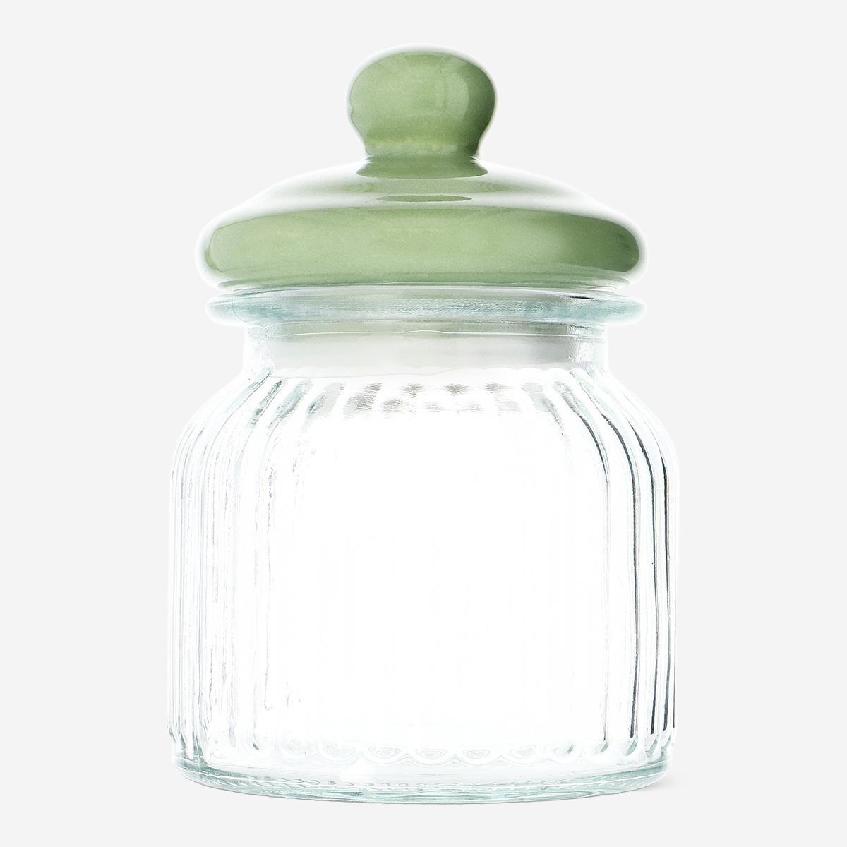 GREEN      Storage jar. Large
