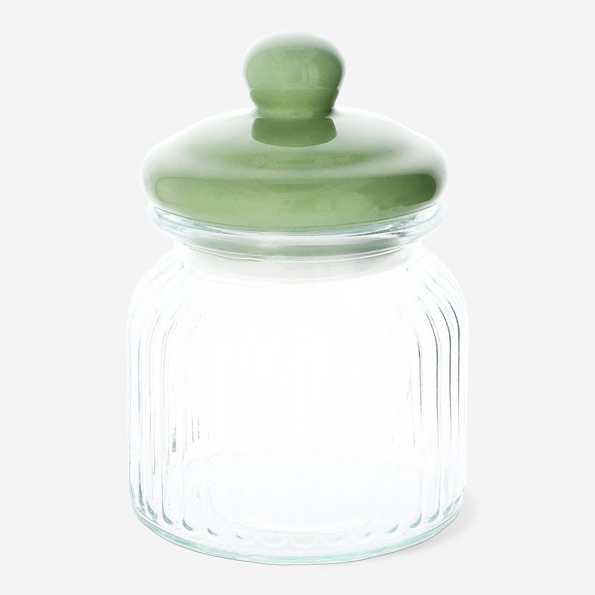 GREEN      Storage jar. Large