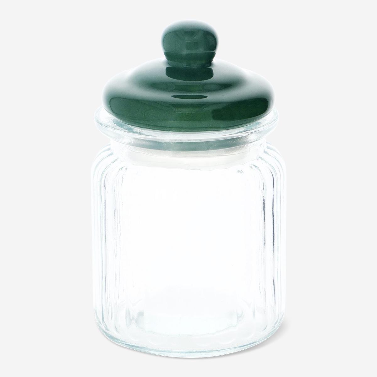 GREEN      Storage jar. Small