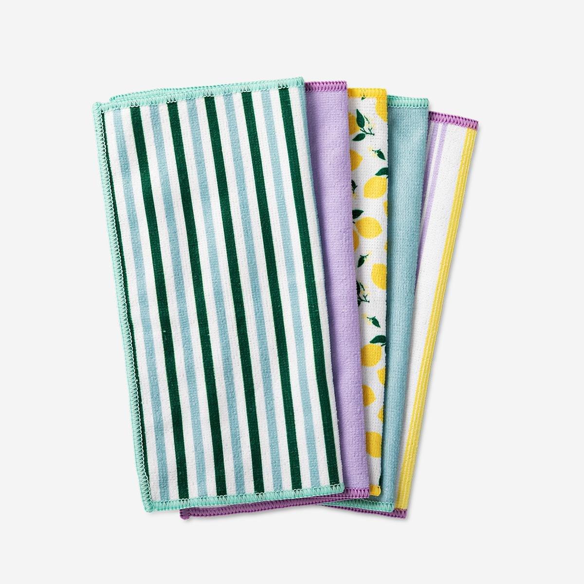 Multicolour Kitchen Cloths. 5 Pcs