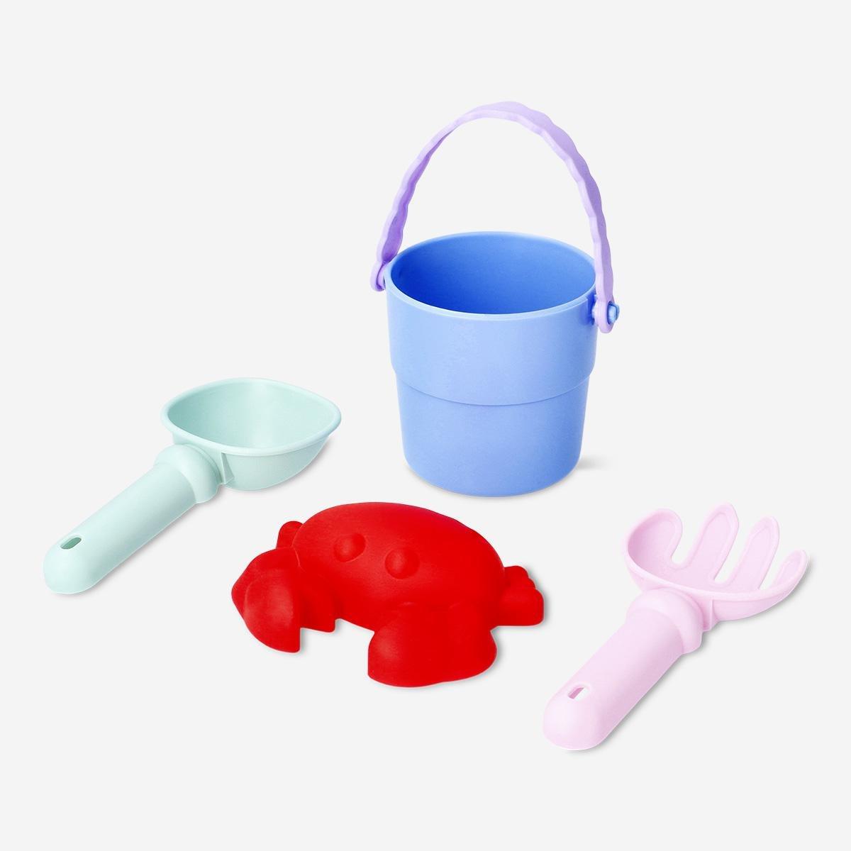 Multicolour beach set. 4 pcs