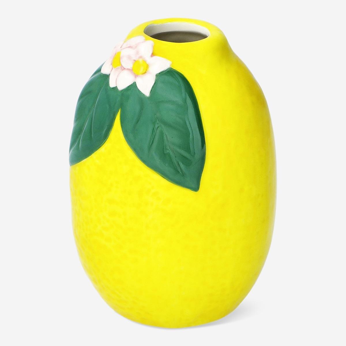 YELLOW     Lemon vase
