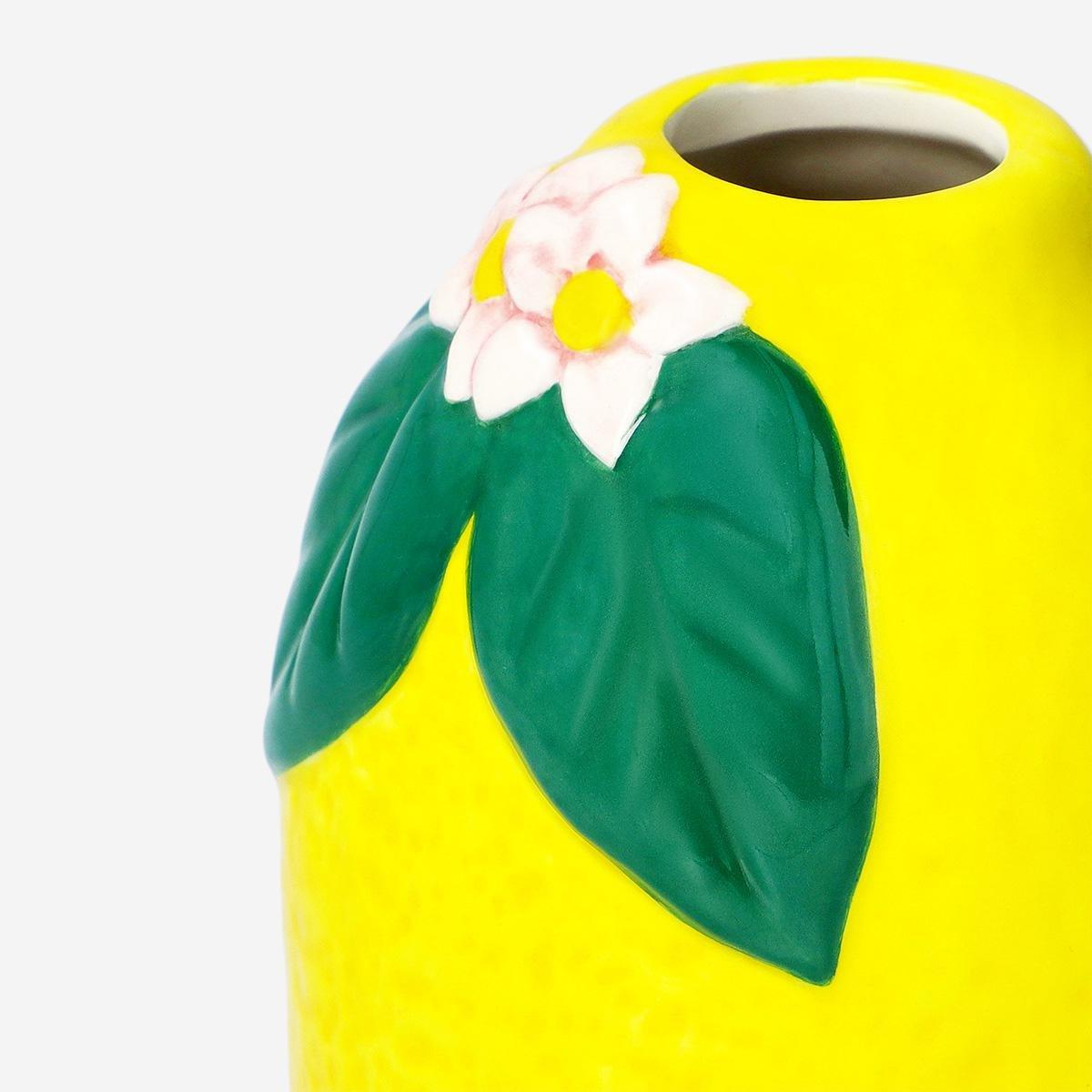 YELLOW     Lemon vase