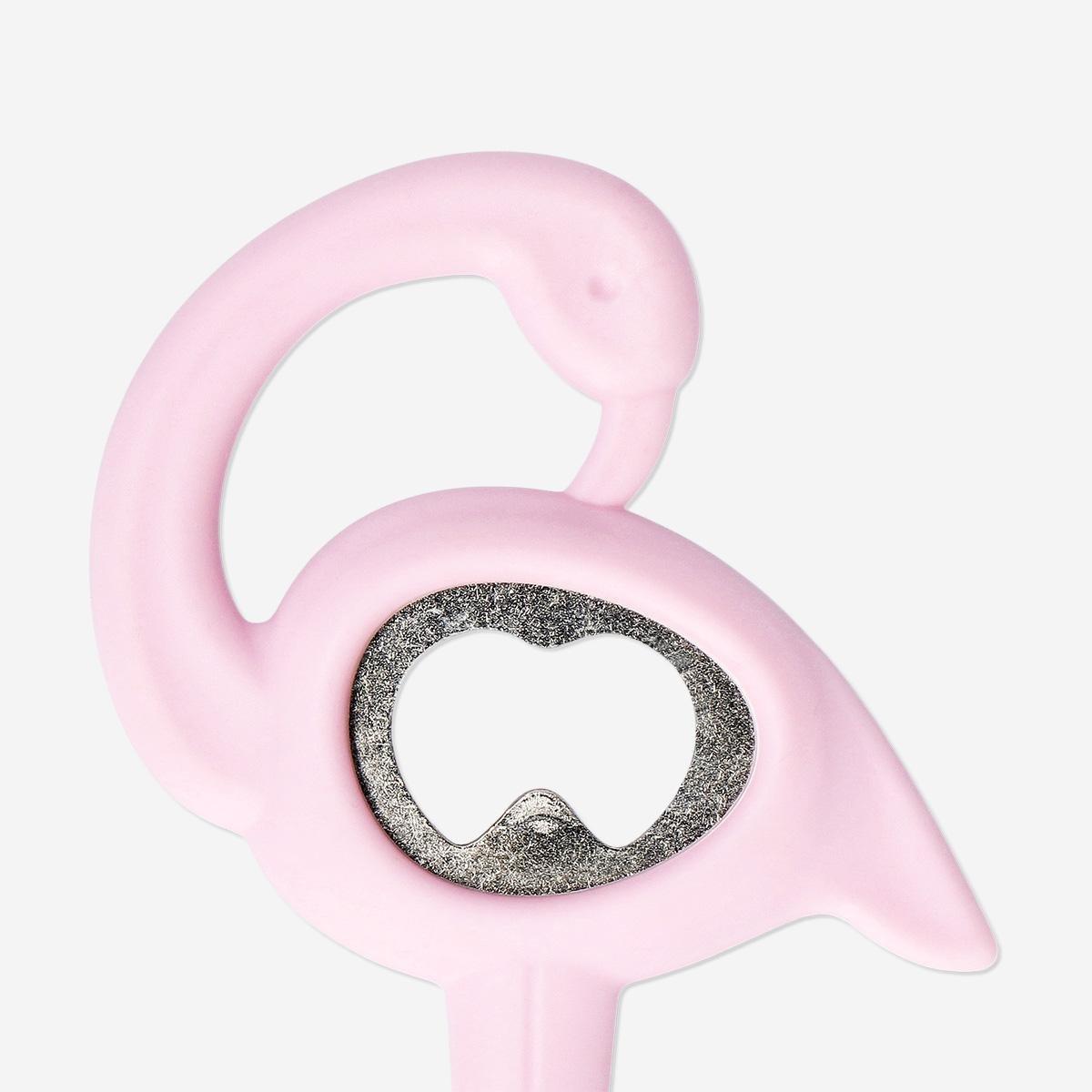 Flamingo bottle opener