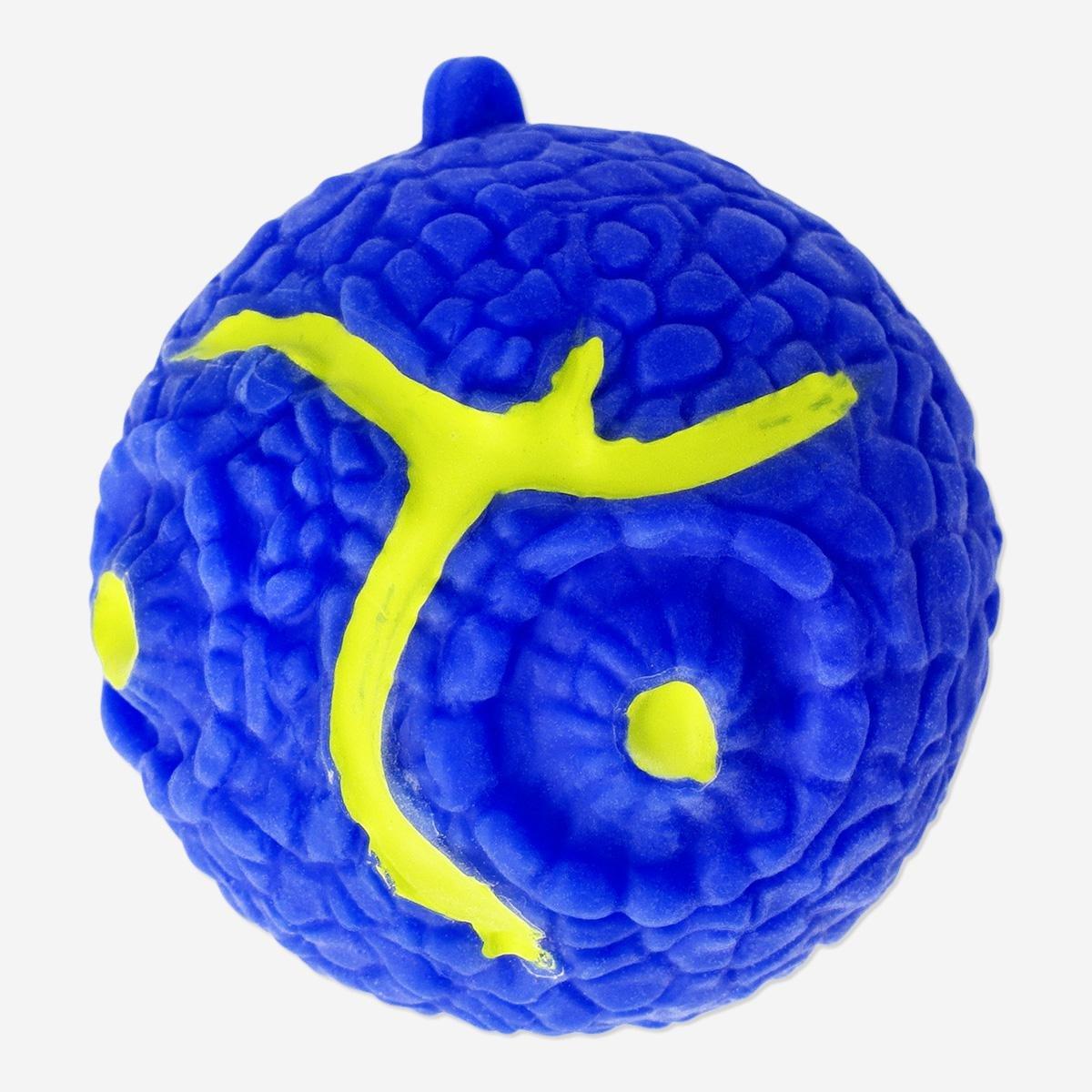 Blue glow in the dark fidget ball