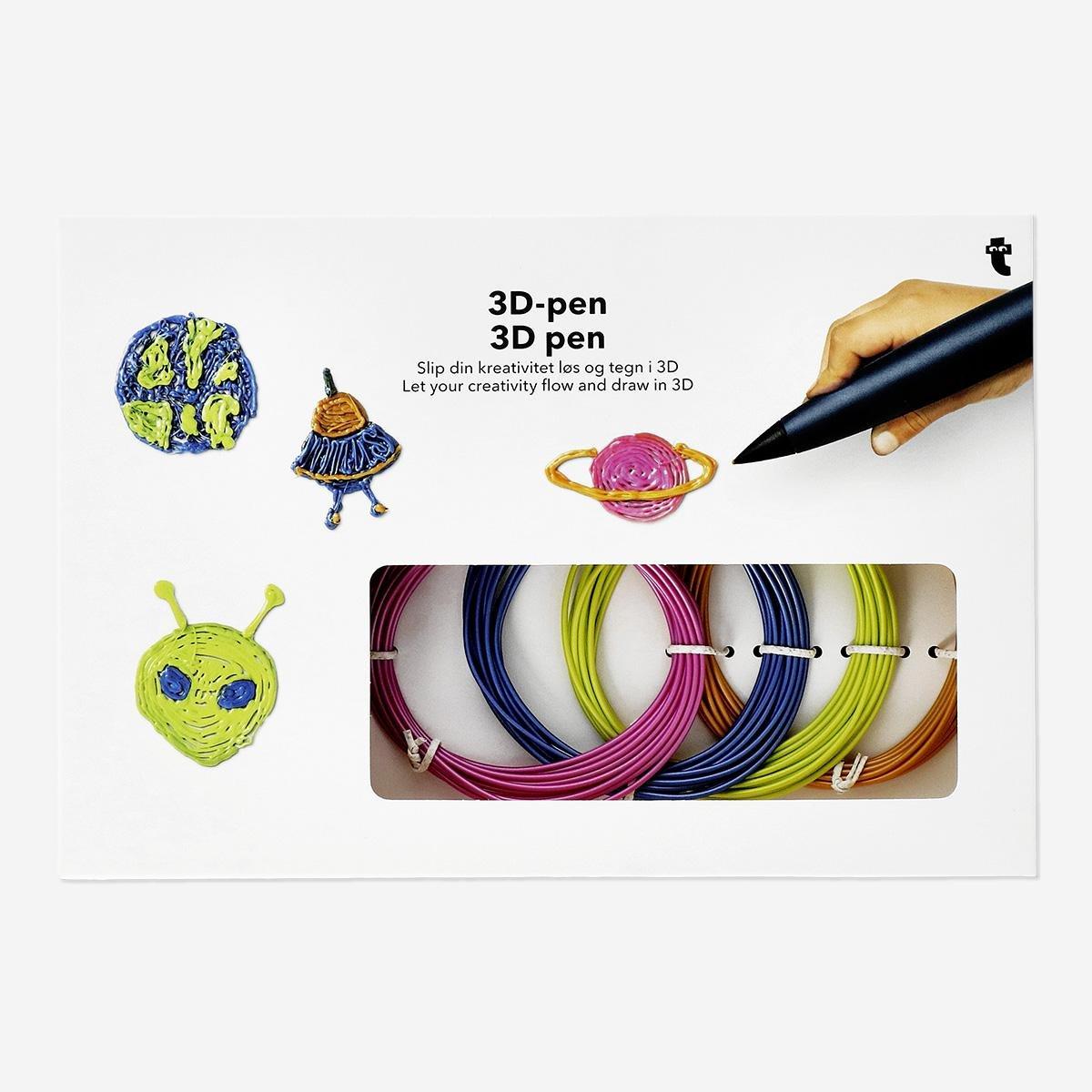 Multicolour 3d pen