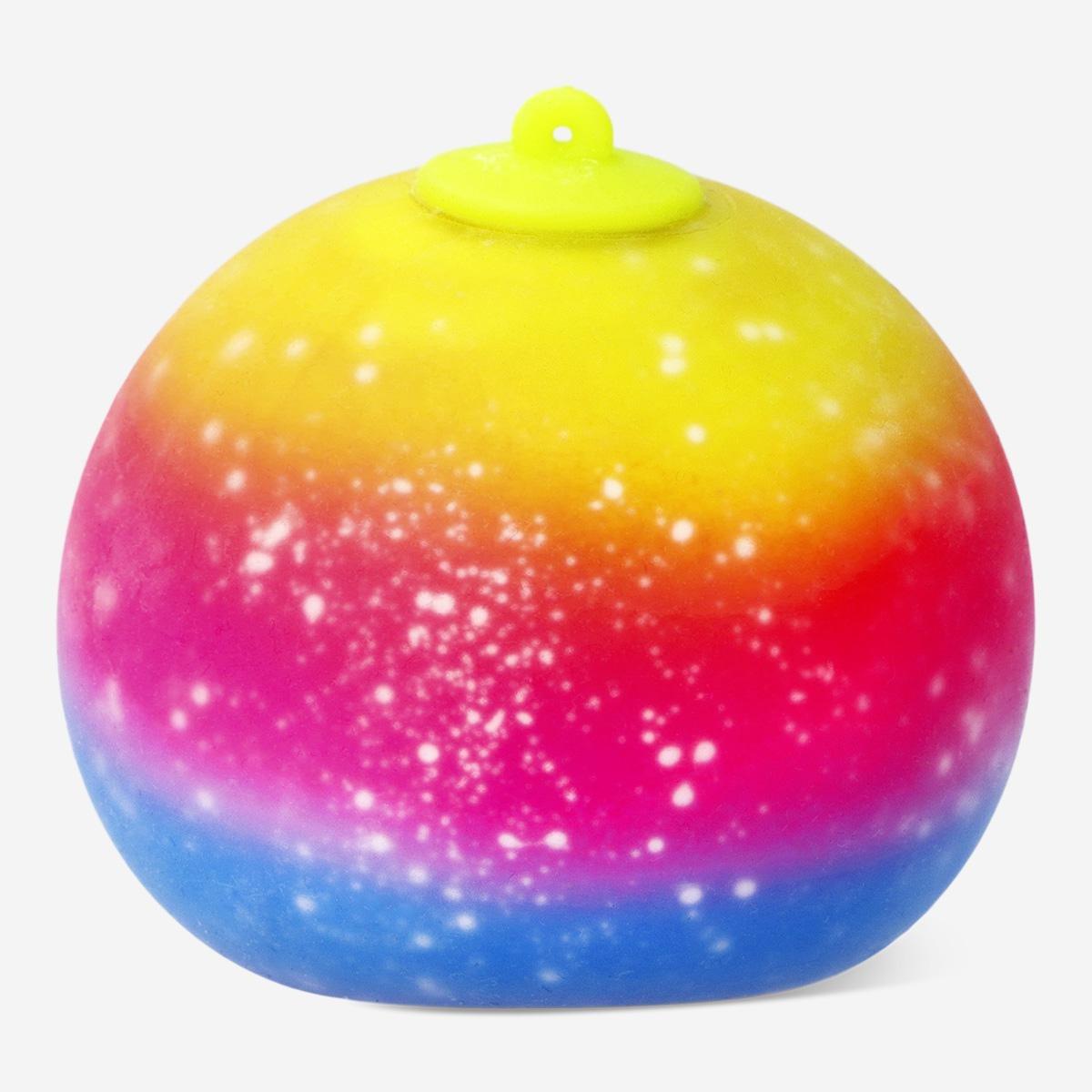 Multicolour planet fidget ball