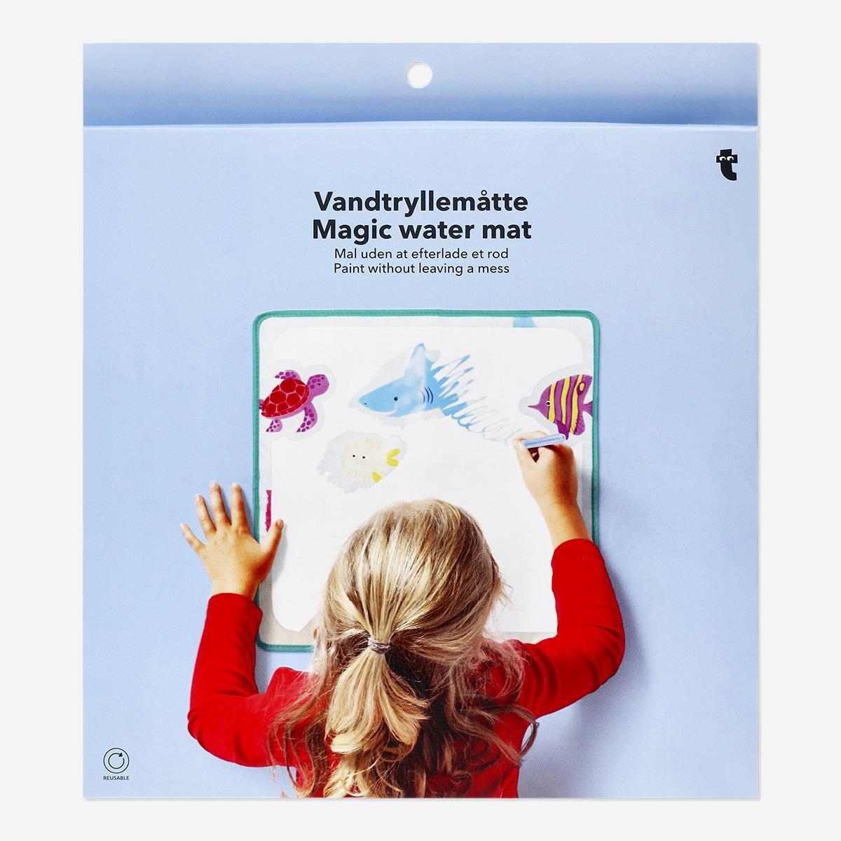 White magic water mat