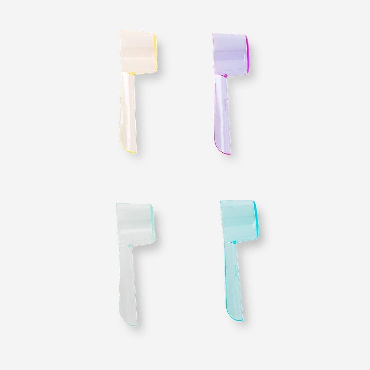 Multicolour travel cases for electric toothbrushes - 4 pcs