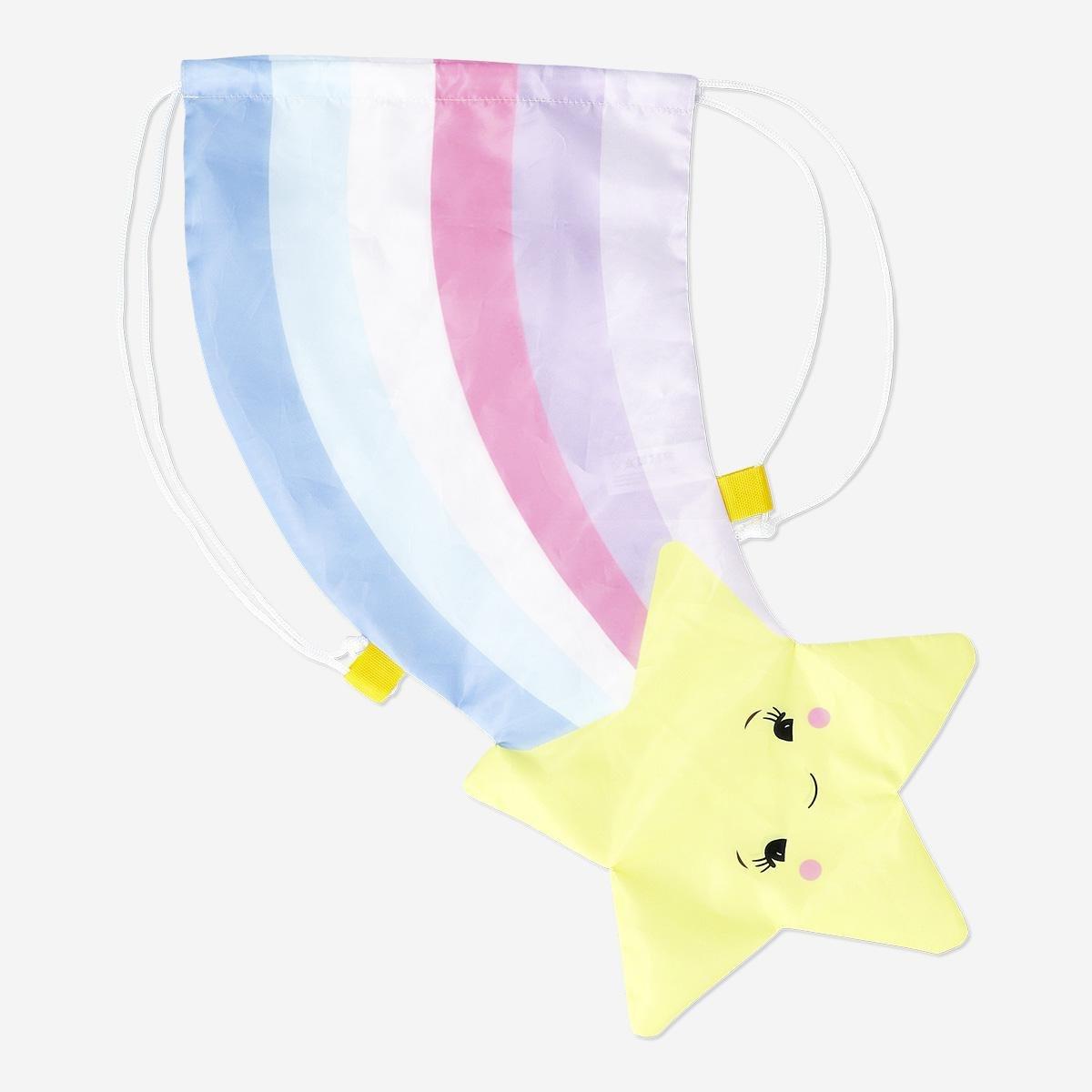Multicolour shooting star gym bag