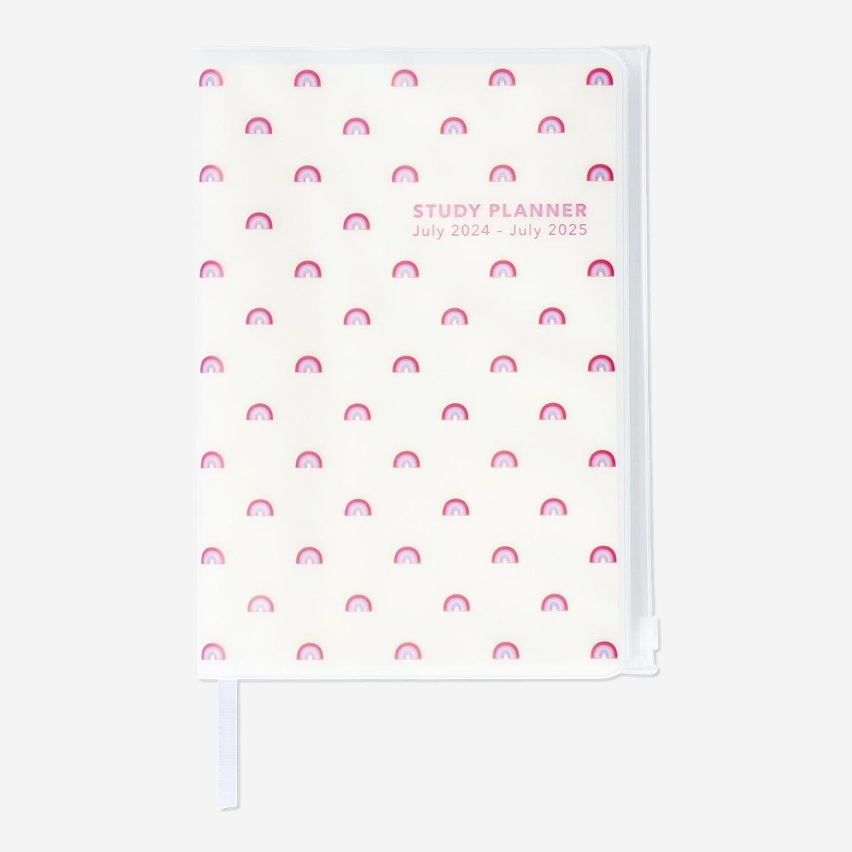 Multicolour english study planner