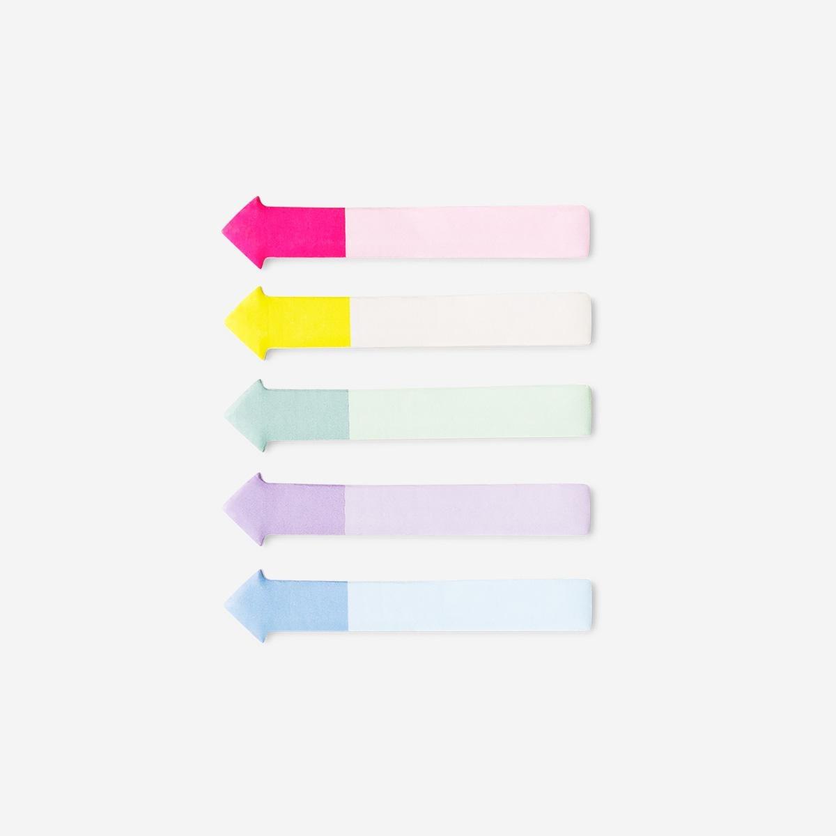 Multicolour page markers