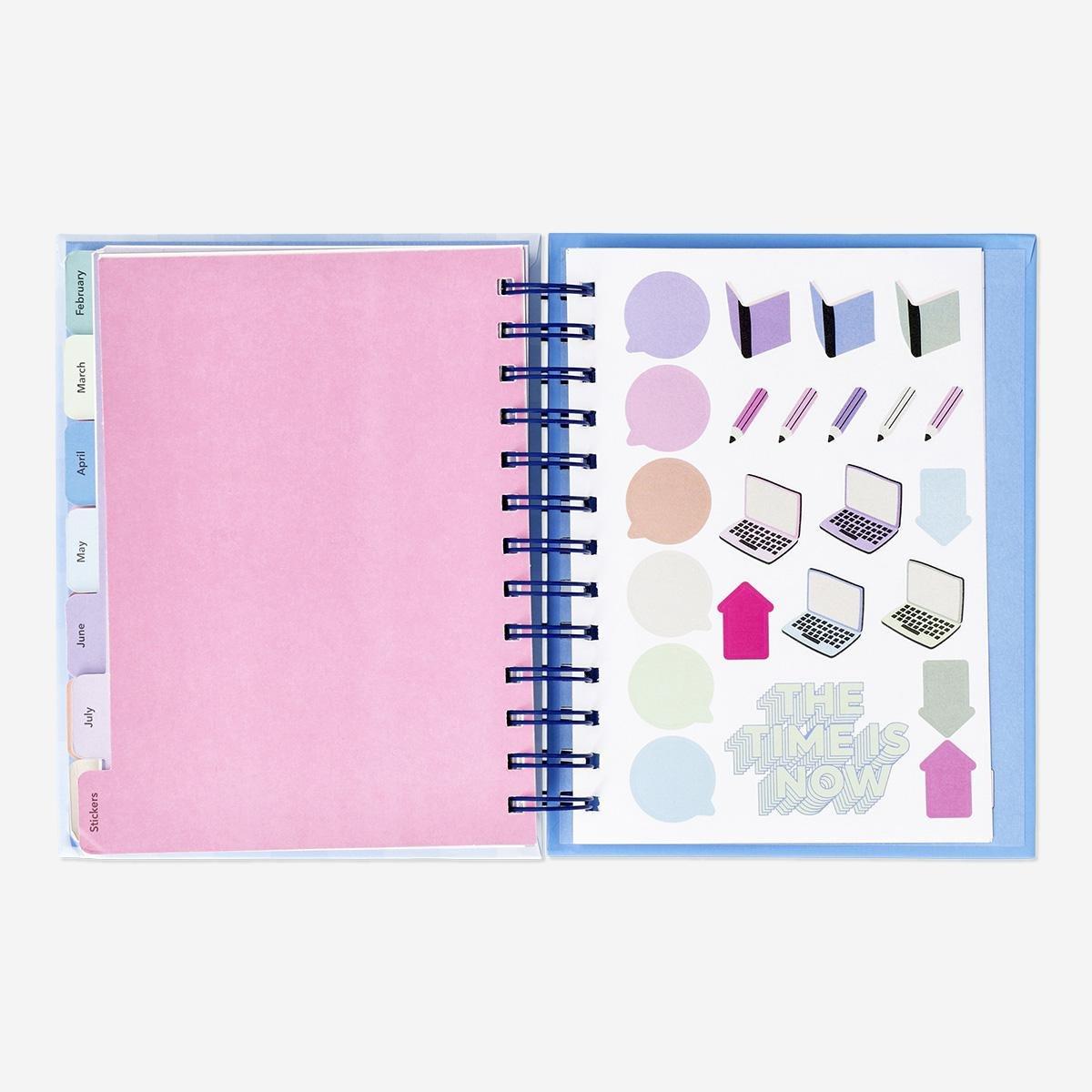 Blue study planner