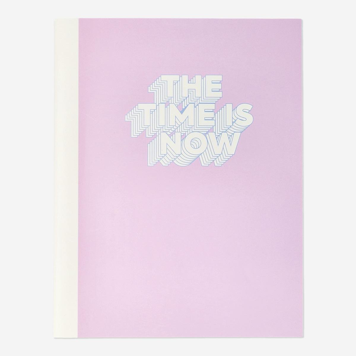 Pink exercise book