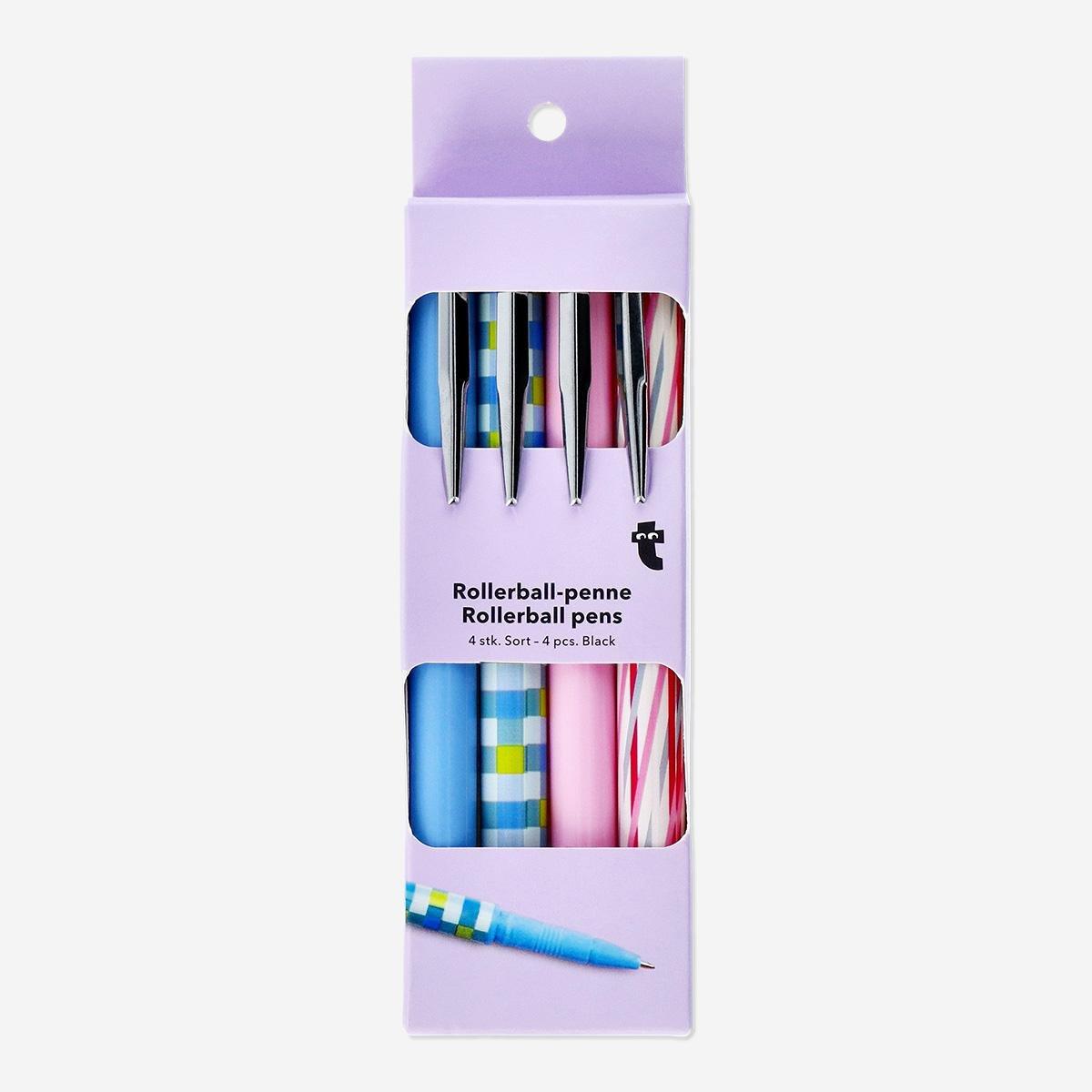 Multicolour rollerball pens