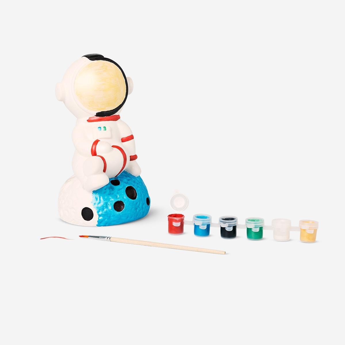 Multicolour paint-your-own money box